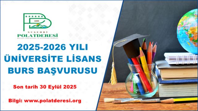 2025-2026 ÜNİVERSİTE BURS KAYITLARI BAŞLIYOR
